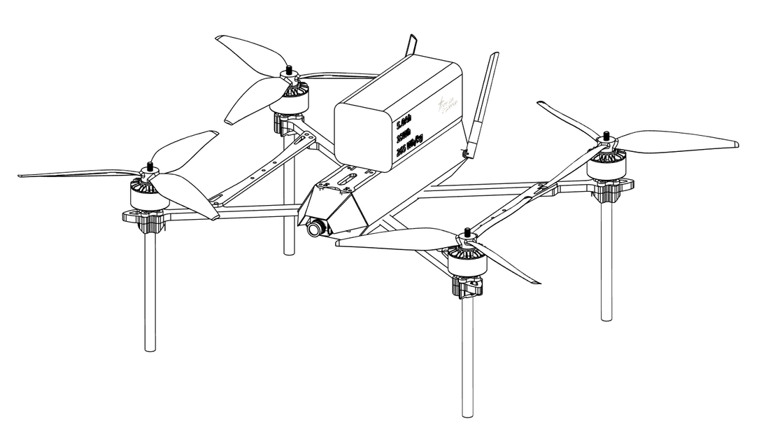 VIPER airframe wireframe